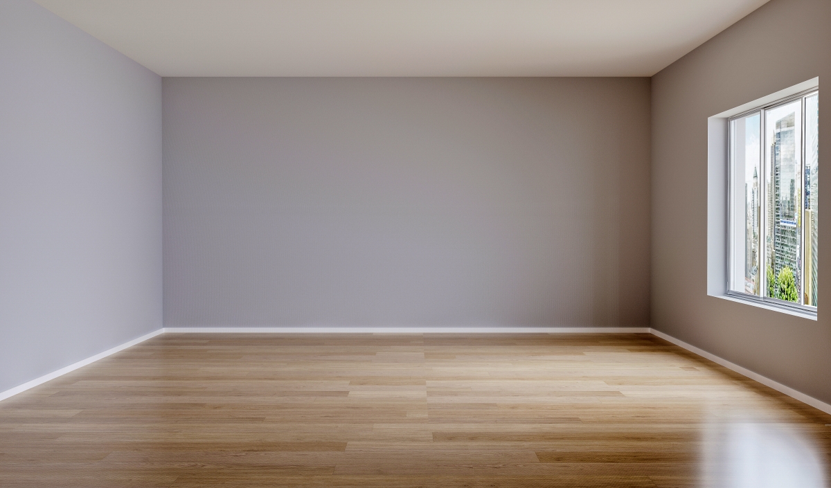 Empty Room With Light Walls And Wooden Floor Empt 2023 11 27 04 50 50 Utc